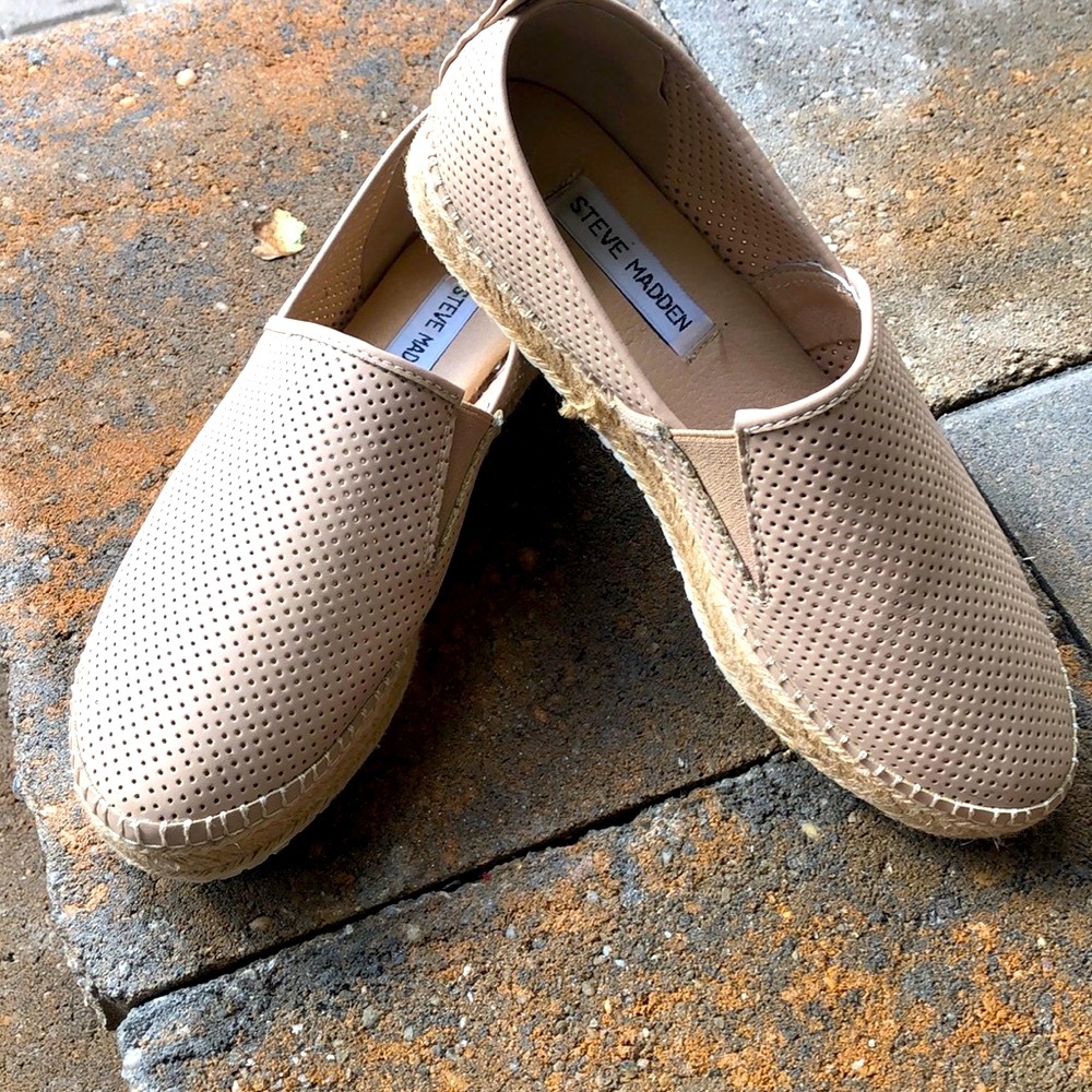Steve Madden espadrilles slip one